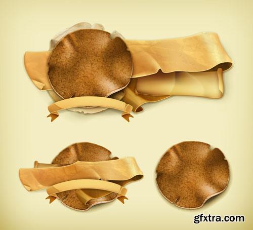 Retro icon collection 25 EPS