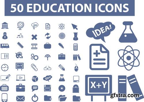 Amazing SS - New education icons, 25xEPS