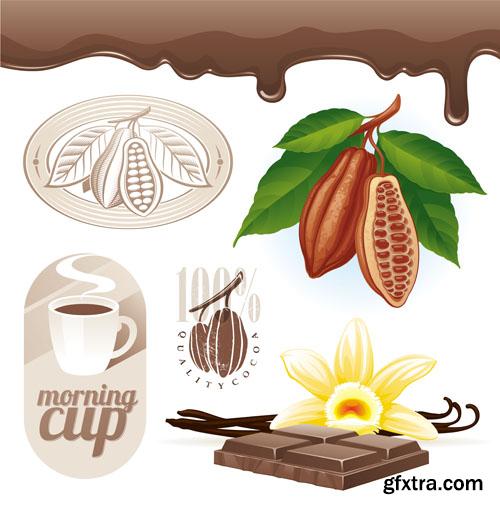 Chocolate collection 25xEPS, AI