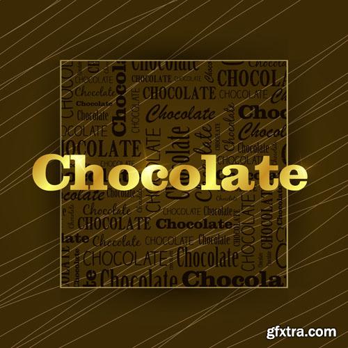 Chocolate collection 25xEPS, AI