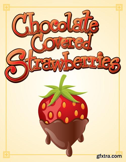 Chocolate collection 25xEPS, AI