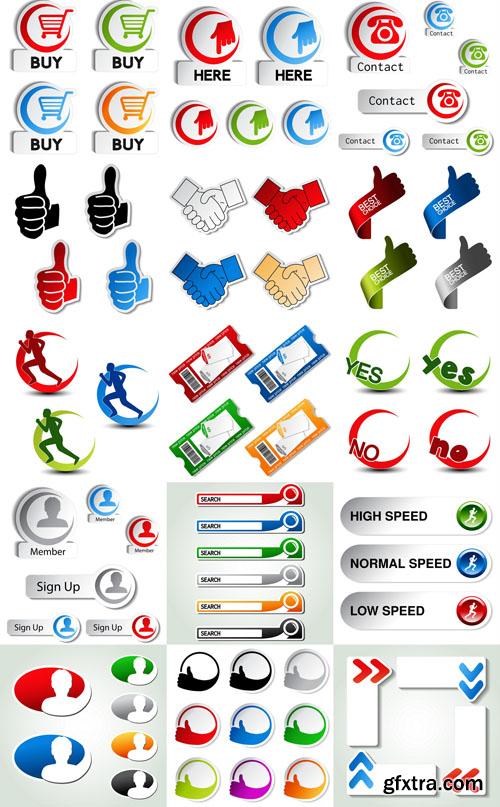 Collection of vector design elements vol.9