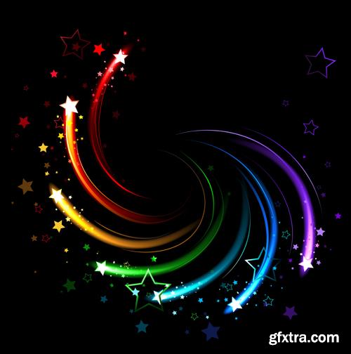Bright Backgrounds - 25 Vector