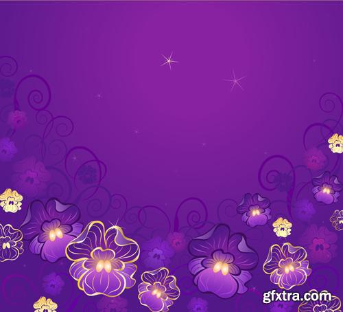 Bright Backgrounds - 25 Vector