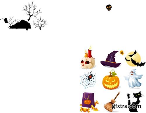 Halloween Background #1, 25xEPS