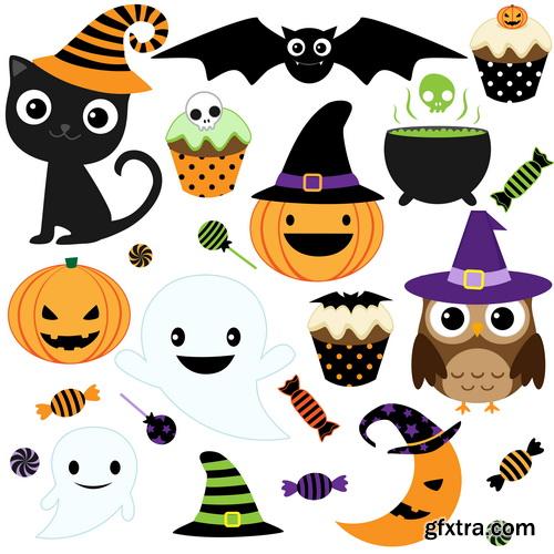 Halloween Background #1, 25xEPS