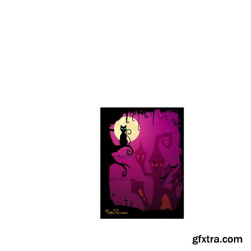 Halloween Background #1, 25xEPS