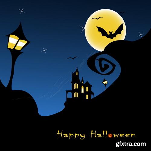 Halloween Background #1, 25xEPS