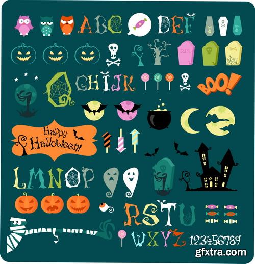Halloween Background #1, 25xEPS