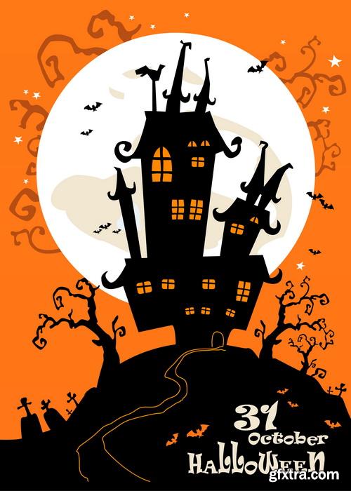 Halloween Background #1, 25xEPS