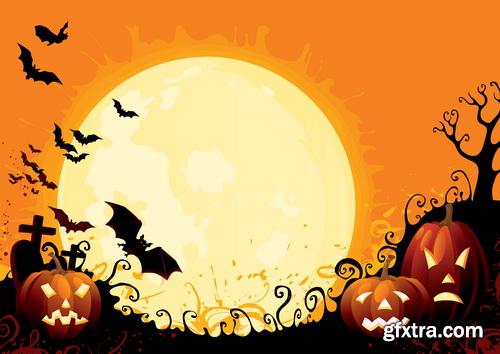 Halloween Background #1, 25xEPS