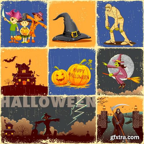 Halloween Background #1, 25xEPS