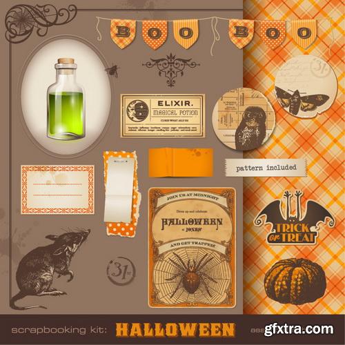 Amazing SS - Halloween background, 25xEPS