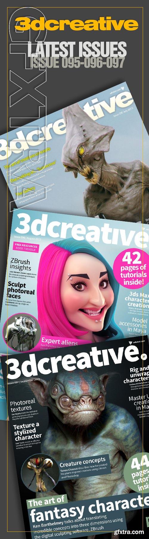 3DCreative - Latest Magazine Issues 095-096-097
