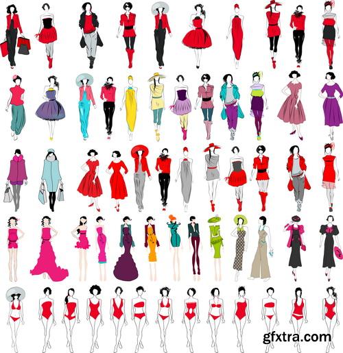 Amazing SS - Model fashion 2, 25xEPS Amazing SS - Model fashion 2, 25xEPS