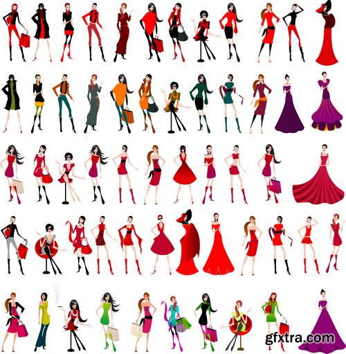 Amazing SS - Model fashion 2, 25xEPS Amazing SS - Model fashion 2, 25xEPS