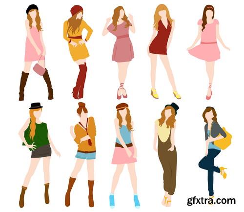 Amazing SS - Model fashion 2, 25xEPS Amazing SS - Model fashion 2, 25xEPS