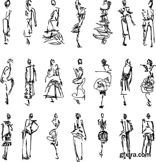 Amazing SS - Model fashion 2, 25xEPS Amazing SS - Model fashion 2, 25xEPS