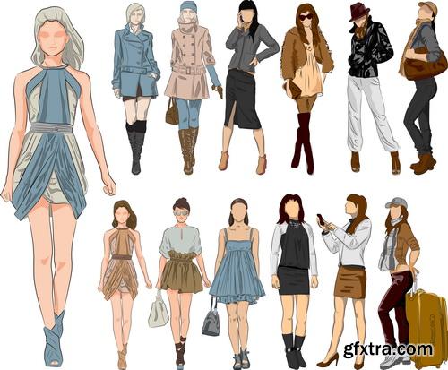 Amazing SS - Model fashion 2, 25xEPS Amazing SS - Model fashion 2, 25xEPS