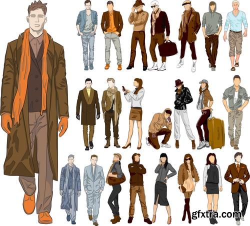 Amazing SS - Model fashion 2, 25xEPS Amazing SS - Model fashion 2, 25xEPS