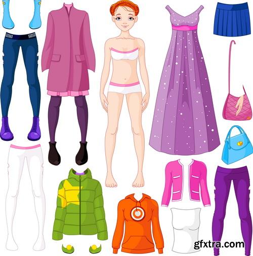 Amazing SS - Model fashion 2, 25xEPS Amazing SS - Model fashion 2, 25xEPS