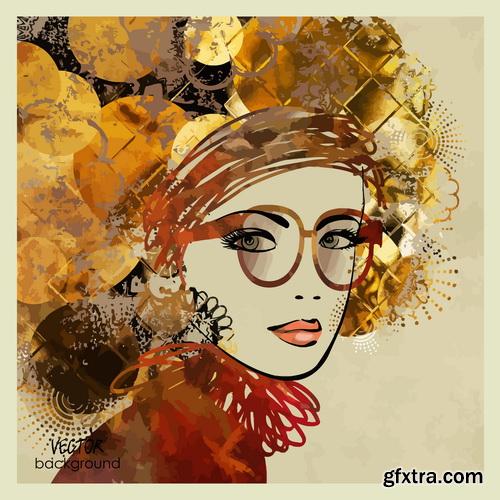 Amazing SS - Model fashion 2, 25xEPS Amazing SS - Model fashion 2, 25xEPS