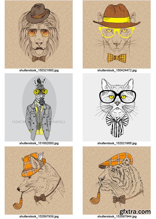 Amazing SS - Fashion Animals, 25xEPS Amazing SS - Fashion Animals, 25xEPS