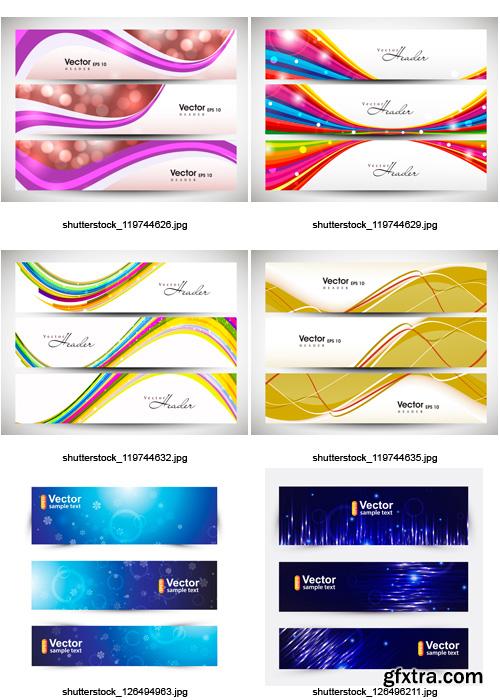 Amazing SS - Banners &amp; Headers 3, 25xEPS