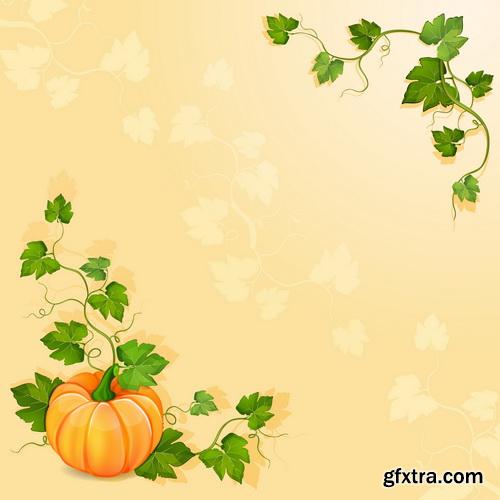 Green Leaves Backgrounds 25xEPS