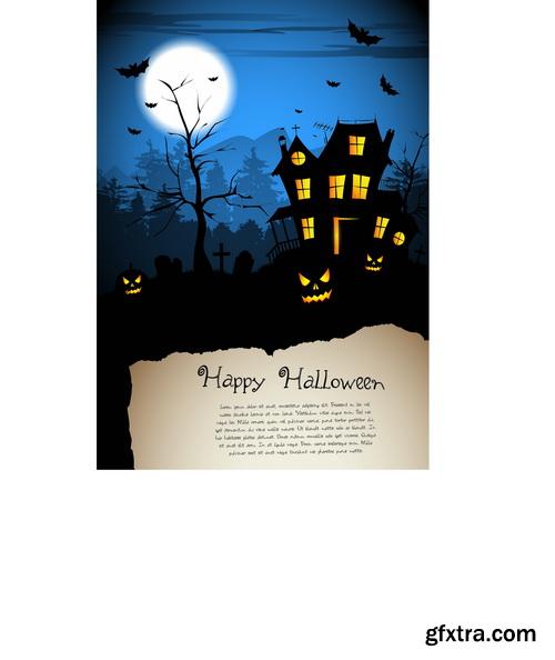 Halloween Background #2, 25xEPS