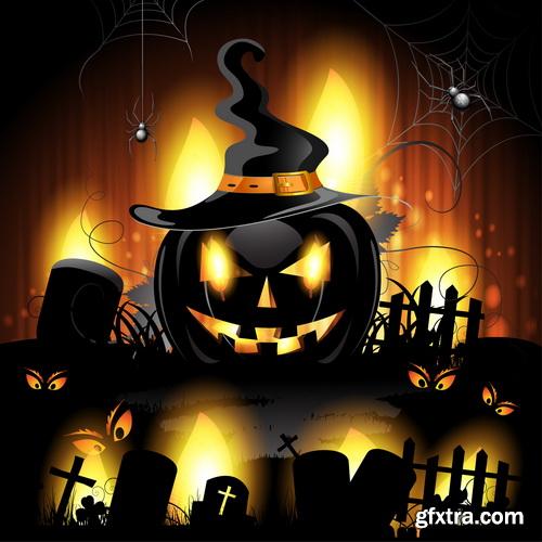 Amazing SS - Halloween background 2, 25xEPS