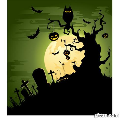 Halloween Background #2, 25xEPS
