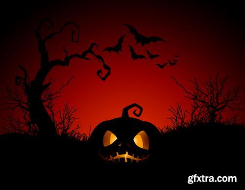Halloween Background #2, 25xEPS