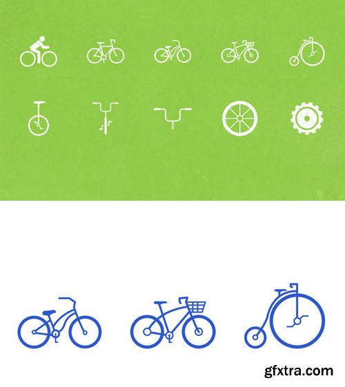 Vector Bike Icons