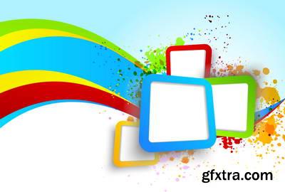 Collection of Vector Abstract Backgrounds 3, 50xEPS