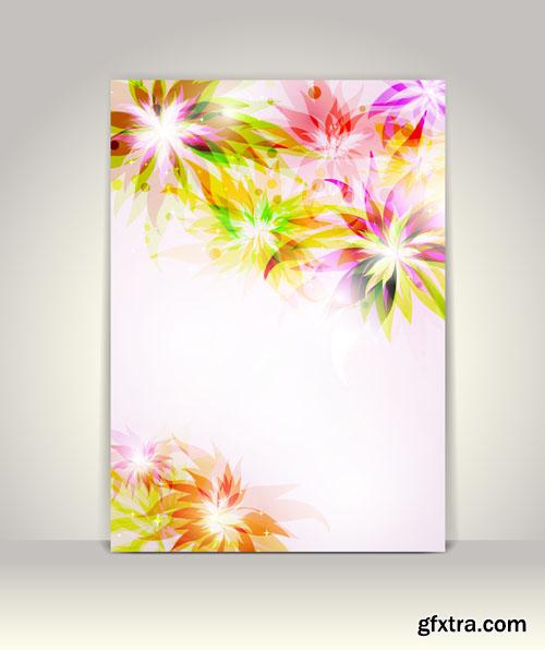 Collection of vector abstract backgrounds vol.28