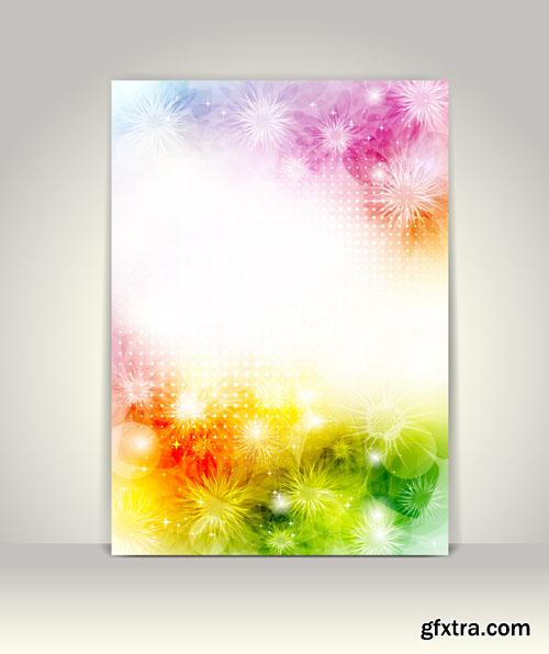 Collection of vector abstract backgrounds vol.28