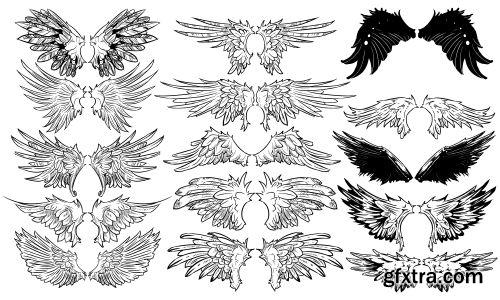 Wings Collection [Tshirt-Factory] 42xEPS