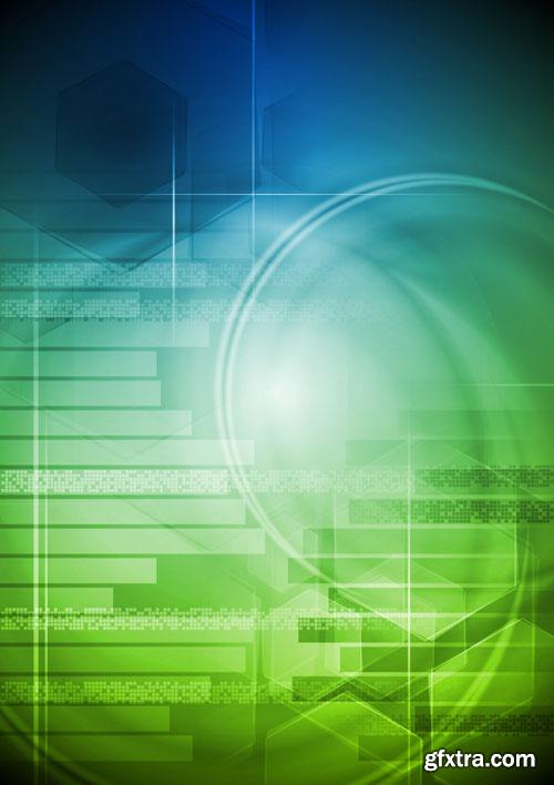 Collection of vector abstract backgrounds vol.30