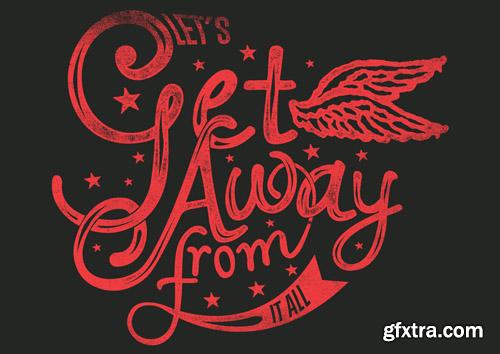 T-Shirt Design #6, 25xEPS T-Shirt Design #6, 25xEPS