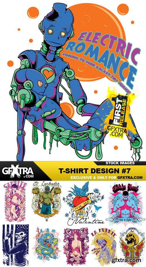 T-Shirt Design #7 - 50xEPS T-Shirt Design #7 - 50xEPS