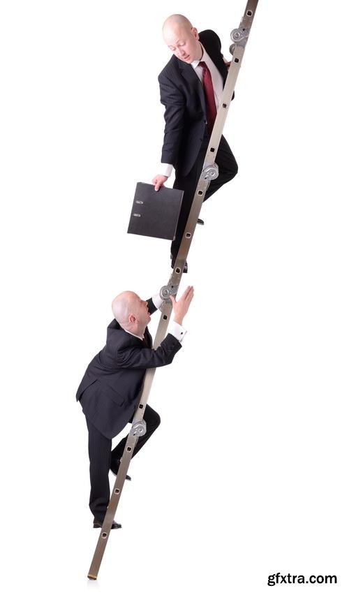 Businessman Stepping up 3, 25xJPG