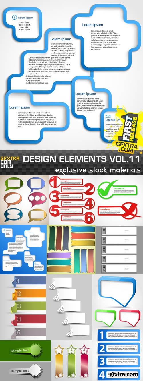 Collection of vector design elements vol.11