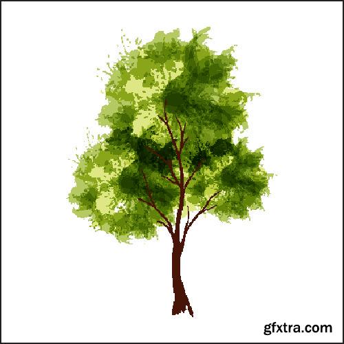 Floral Paper Vector Backgrounds 25xEPS