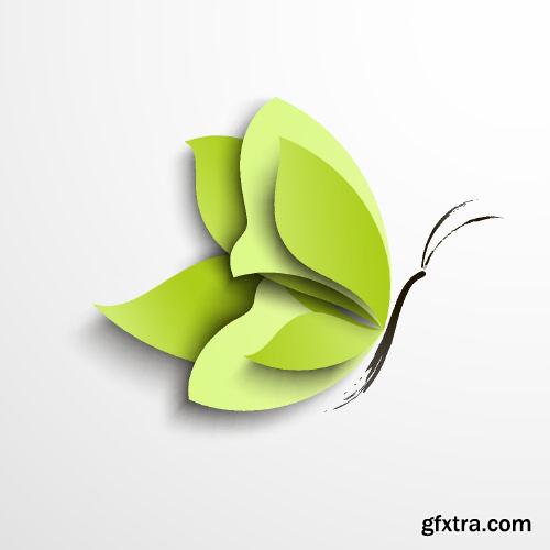 Floral Paper Vector Backgrounds 25xEPS