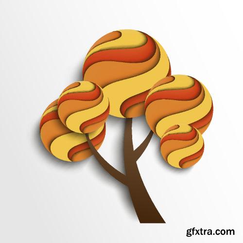 Floral Paper Vector Backgrounds 25xEPS