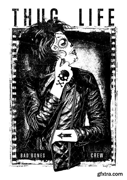 T-Shirt Design #8 - 25xEPS T-Shirt Design #8 - 25xEPS