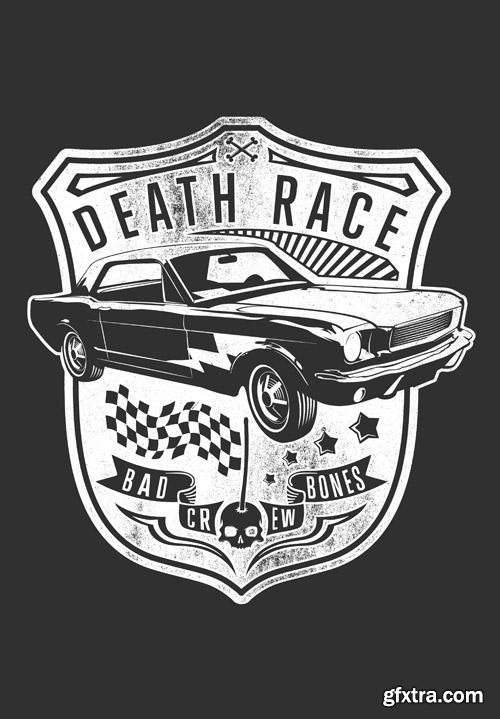 T-Shirt Design #8 - 25xEPS T-Shirt Design #8 - 25xEPS