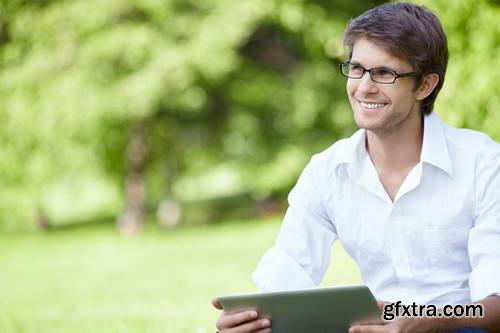 Smiling Man Compositions 25xJPGs