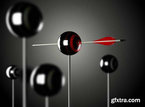 Hitting Target 5xEPS & 20xJPGs Hitting Target 5xEPS & 20xJPGs